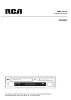 RCA DRC8335 Home Theater System Operating Manual